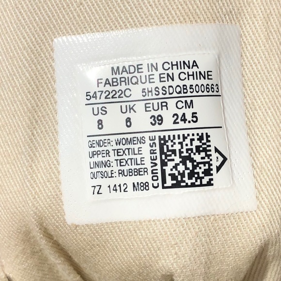 Sz 8 Converse CT Hi Multi-panel Carnival - Picture 3 of 8